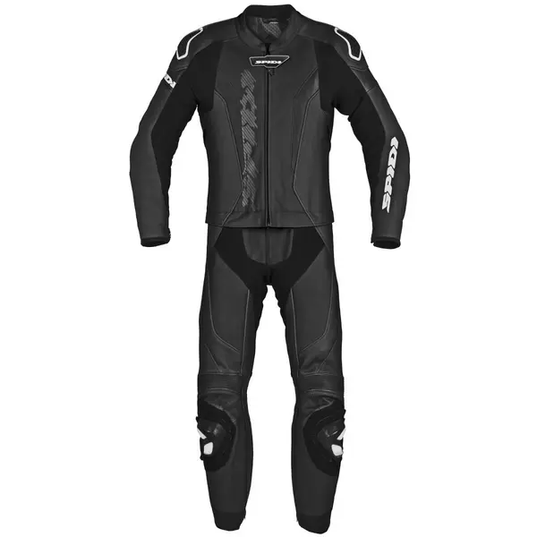 Image of Spidi Laser Touring Black White 2 Piece 54