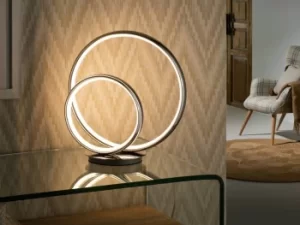 Image of Omega Integrated LED Table Lamp Chrome