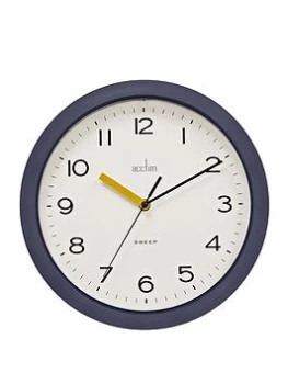 Image of Acctim Clocks Rhea Wall Clock - Midnight