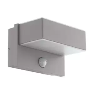 Image of Netlighting Azzinano LED Outdoor Flush Wall Light with Pir Motion + Dawn/Dusk Se