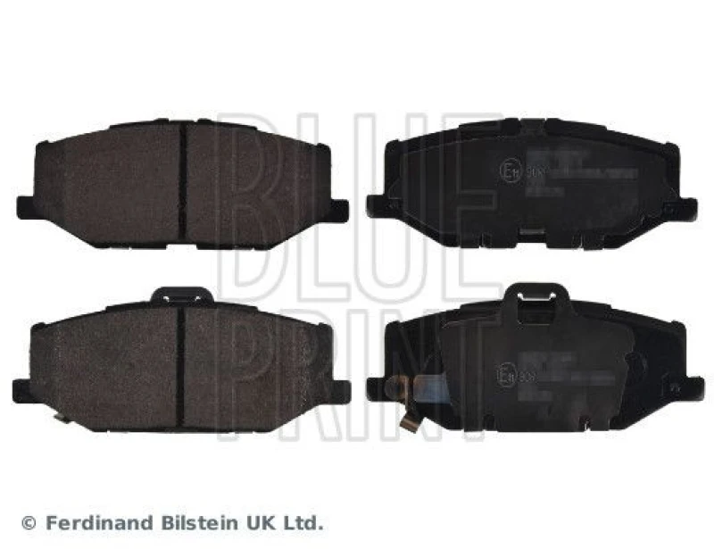 Image of Blue PRINT Brake pad set Blue PRINT ADBP420066
