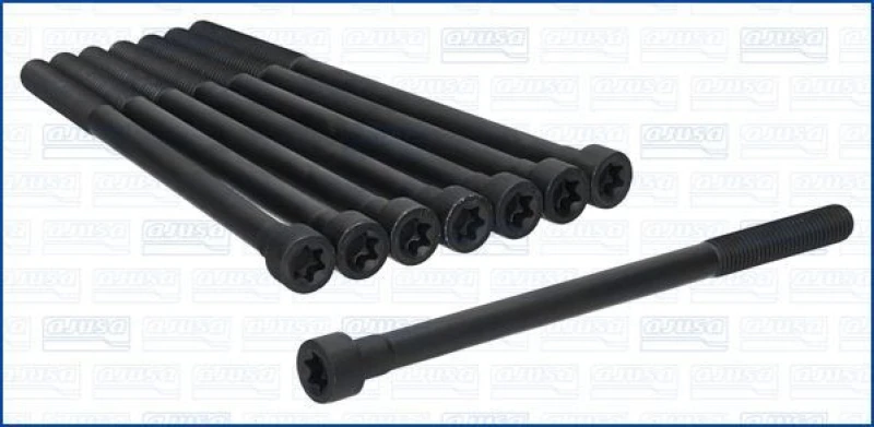 Image of AJUSA Bolt Kit, cylinder head AJUSA 81067200