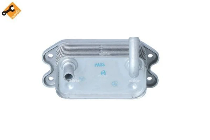 Image of NRF 31176 Oil Cooler with gaskets/seals, EASY FIT Oil Cooler,engine oil (469)