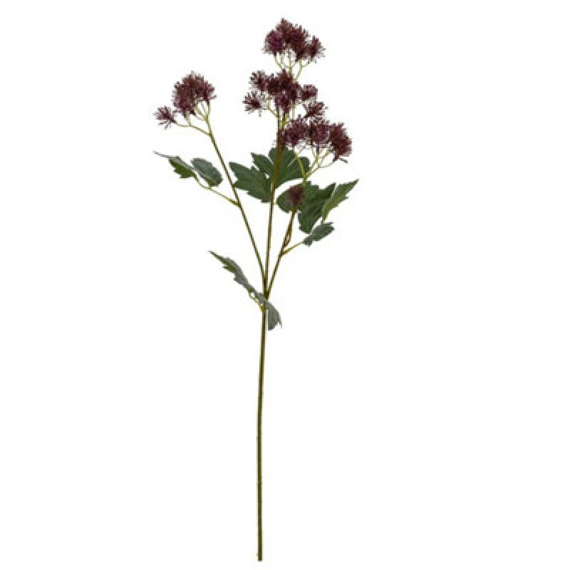Image of Hill Interiors French Meadow Spray Artificial Flower - Plastic - L20 X W20 X H65cm - Purple