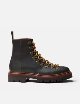 Image of Womens Grenson Nanette Hiker Boot (Vintage Soft Leather) - Brown