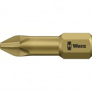 image of Wera Torsion Extra Hard Phillips Screwdriver Bits PH1 25mm Pack of 10