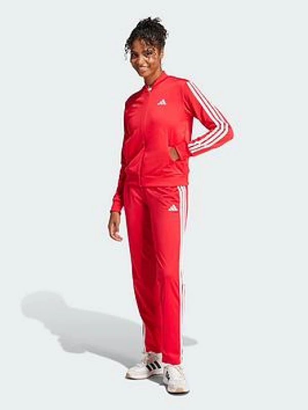 Image of Adidas Womens sweat jacket adidas Essentials 3-Stripes Rose Female XS