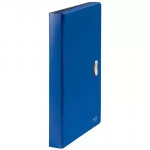 image of Leitz Recycle Polypropylene Expanding Concertina 5 Part File Blue