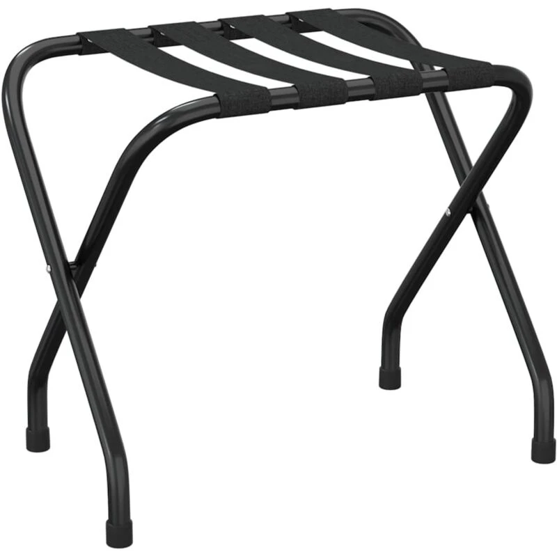 Image of VIDAXL Luggage Rack Black 56x40x49cm Vidaxl 8720845524579