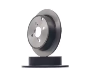 Image of TRW Brake disc DF4379 Brake rotor,Brake discs TOYOTA,Yaris Schragheck (_P1_),COROLLA (ZZE12_, NDE12_, ZDE12_),Yaris Verso (_P2_)