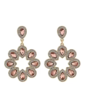 image of Mood Rose Gold Link Drop Earrings