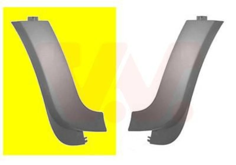 Image of VAN WEZEL Front splitter VAN WEZEL 0502502