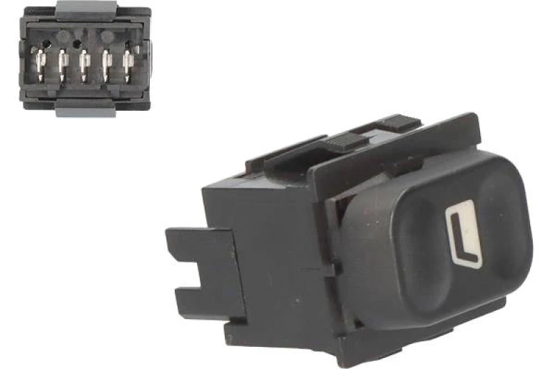 Image of Alfa e-Parts AF00449 Switch, window winder Front Thermoplast Switch,window winder (1761)
