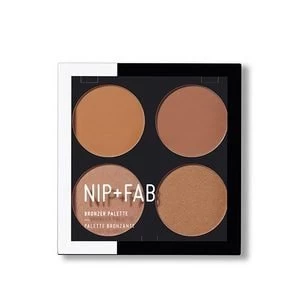 Image of NIP+FAB Make Up Bronzer Palette Bronzed 15.2g Bronzed 1