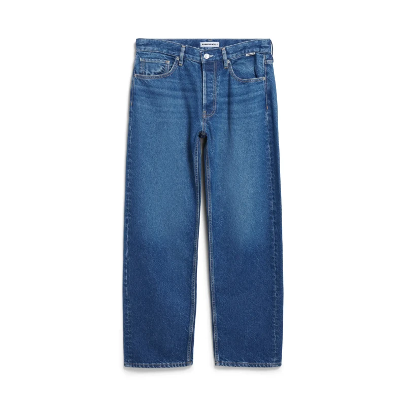 Image of ARMEDANGELS Regular jeans Armedangels Aary Bleu Male 36x32