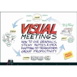 Image of Visual Meetings: How Graphics, Sticky Notes and Idea Mapping Can Transform Group Productivity by David Sibbett (Paperback,...