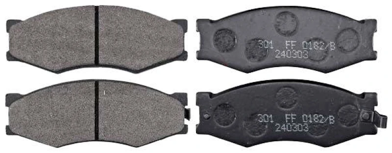 Image of A.B.S. 36168/1 Brake pad set with acoustic wear warning Brake Pad Set,disc brake (402)