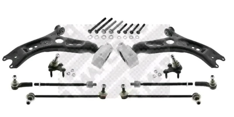 Image of MAPCO 53763 Link Set, wheel suspension with coupling rod, Lower Link Set,wheel suspension (2905)