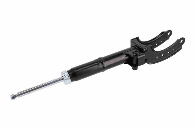 Image of VAICO V10-6836 Shock absorber Green Mobility Parts Front Axle Left, Gas Pressure, Twin-Tube, Suspension Strut, Bottom Fork Shock Absorber (854)