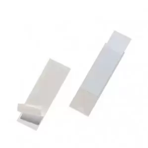 Image of Durable PocketFIX&reg; 30 x 100 mm Self-Adhesive Pocket Pack of 10