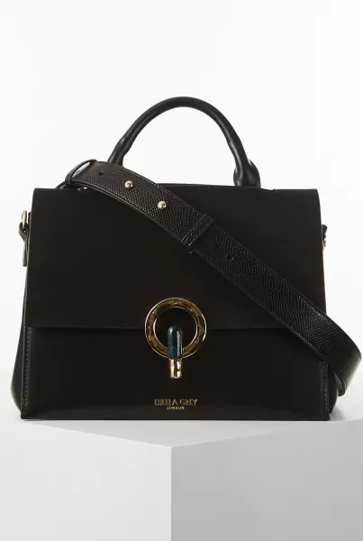 Image of Luella Grey Elspeth Top Handle Crossbody - Conker, Brown, Women