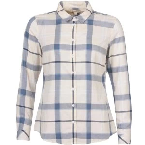 Image of Barbour Womens Bredon Shirt Mist/Cloud 10