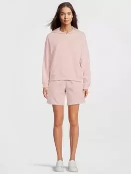 Image of Puma Loungewear 7" Shorts Suit - Light Pink