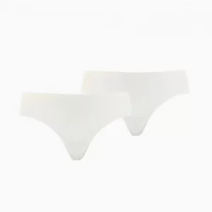 Image of PUMA Womens Seamless String 2 Pack, Rose Dust, size Small, Clothing