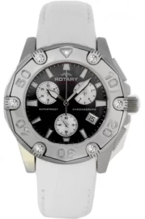 image of Ladies Rotary Aquaspeed Swiss Chronograph Watch ALS90033/C/38