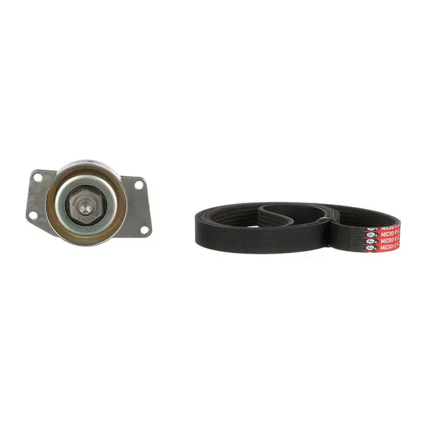 Image of GATES V-ribbed belt set K016PK1453 Serpentine belt kit,Auxiliary belt kit PEUGEOT,CITROEN,206 Schragheck (2A/C),206 CC (2D),206+ Schragheck (2L_, 2M_)