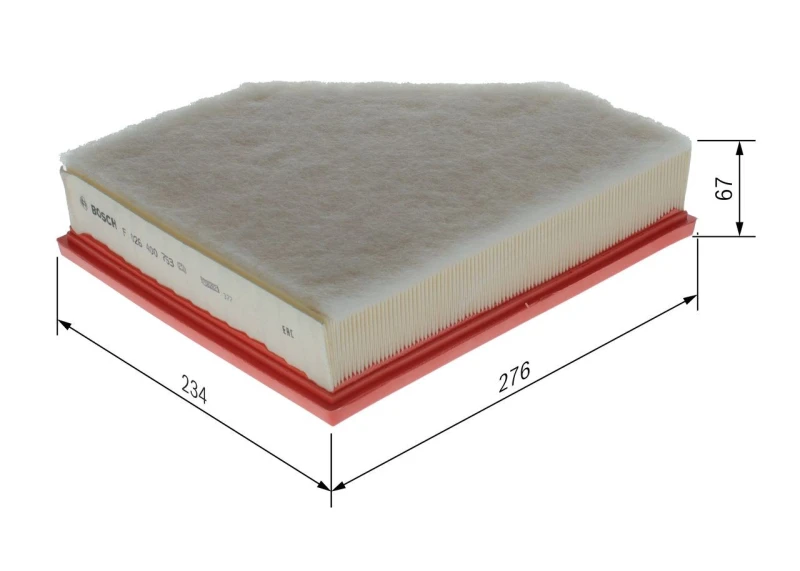 Image of Air filter Bosch F 026 400 753