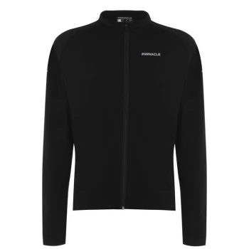 image of Pinnacle Thermal Long Sleeve Cycling Jersey Mens - Black