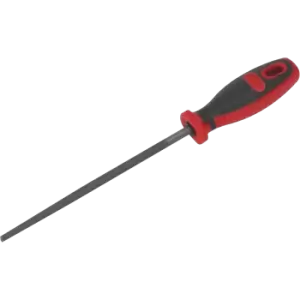 Image of Sealey Smooth Cut Round Engineers File 8" / 200mm Smooth (Fine) Pack of 1