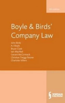 Image of Boyle and Birds Company Law by Boyle Book