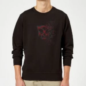 Image of Transformers Autobot Fade Sweatshirt - Black - 5XL