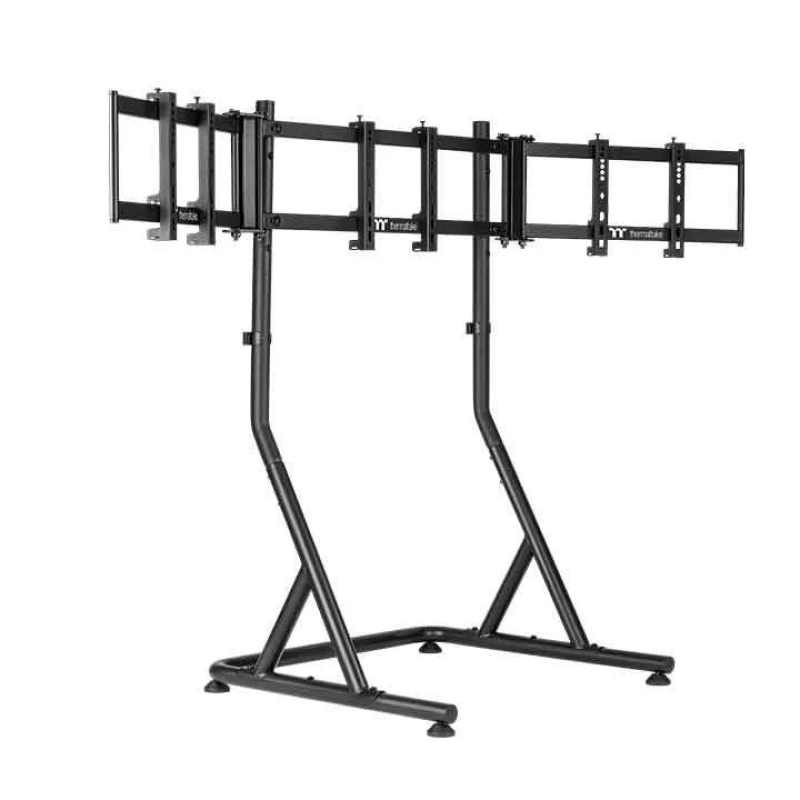 Image of Thermaltake Triple Racing Monitor Stand Black - GEA-RMS-TMSBLK-01