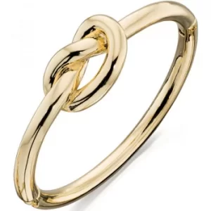 Image of Ladies Fiorelli PVD Gold plated Knot Bangle