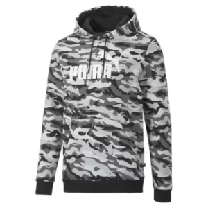 Image of Puma Essential+ Camo OTH Hoodie Mens - Black