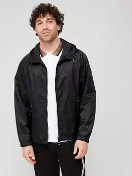 image of BOSS Condeko Regular Fit Jacket - Black, Size 46=Uk36, Men