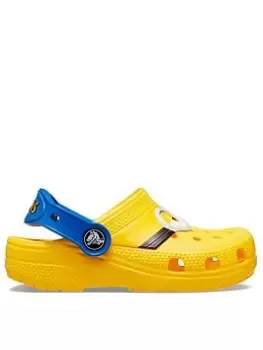 Image of Crocs Crocs Minions Clog, Yellow, Size 11 Younger