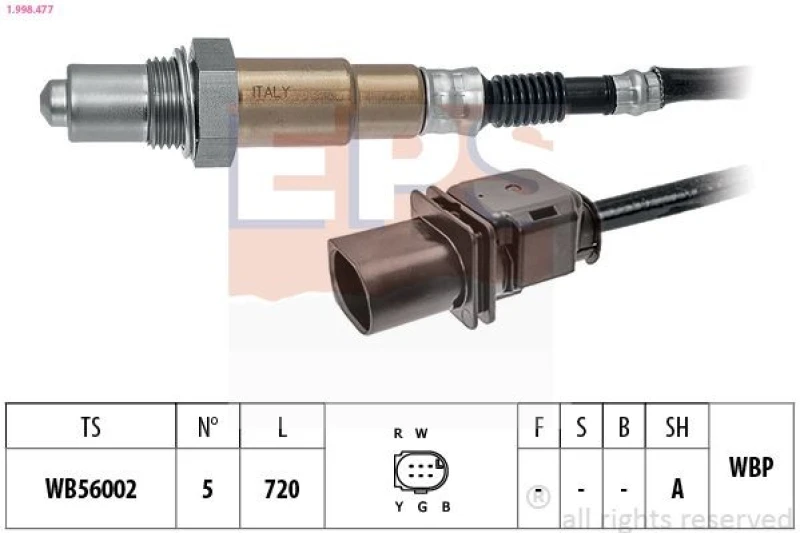 Image of EPS Lambda sensor EPS 1.998.477
