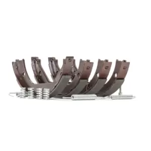 Image of RIDEX Brake Shoes BMW 70B0362 34411163988,34416761292 Brake Shoe Set,Brake Lining