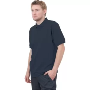 Image of Firenze 65/35 Large Black Polo Shirt