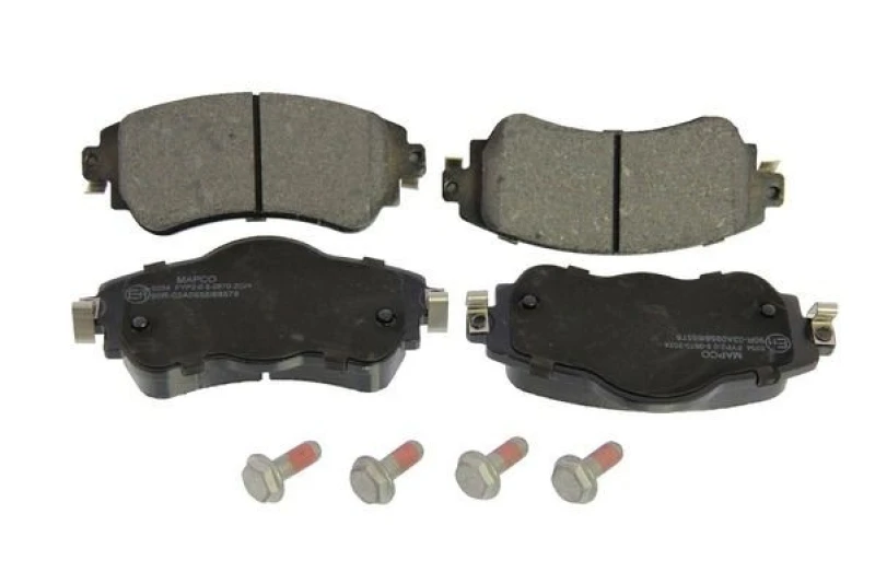 Image of Brake pad set MAPCO 6254