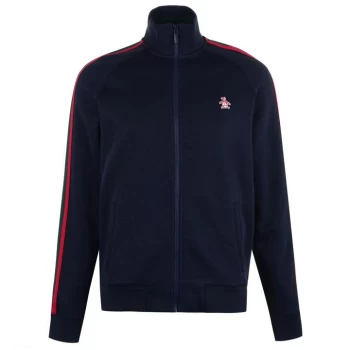 Image of Original Penguin Full Zip Sweater - Blue