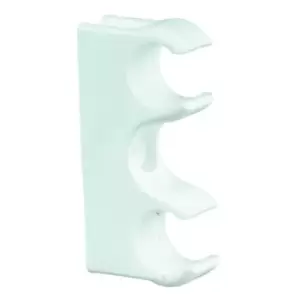 Image of Talon 15mm Snap-In Open Double Pipe Clip OPD15