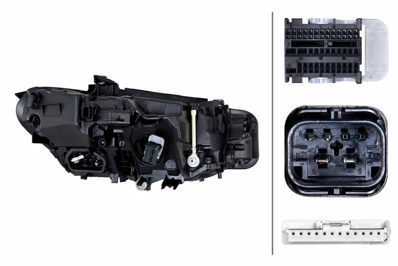 Image of HELLA Brake pad set HELLA 8DB 355 008-391