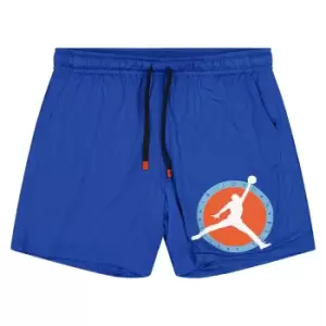 image of Jordan M J Flight Mvp Mesh Shorts, Game Royal/White, Male, Shorts, DV7602-480