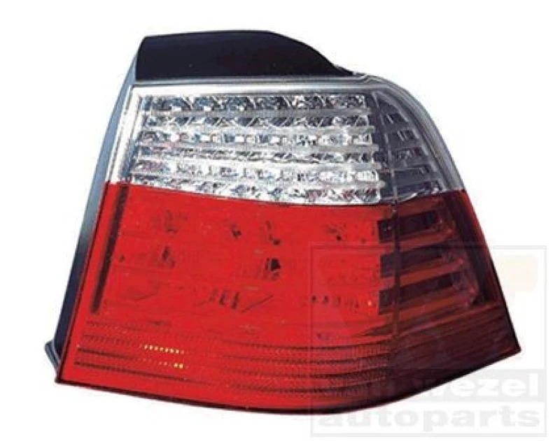 Image of VAN WEZEL 0662932 Rear light Outer section, without bulb holder, Right Combination Rearlight (391)