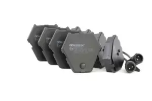 Image of RIDEX Brake pad set AUDI 402B0397 4D0698151,4D0698151AE,4D0698151K 4D0698151L,4D0698151M,4D0698151N,4D0698151P,4D0698151R,4D0698151S